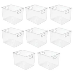 Kitchen Bin With Handles 10 X 8 X 8 -Home storage 1600 Square JPG 11209MDBST.PT02