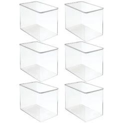 Hinged-Lid Office Storage Box 13 X 7 X 9 9 Hinged-Lid Office Storage Box 13 X 7 X 9 -Home storage 1600 Square JPG 11402MDO.MAIN 3
