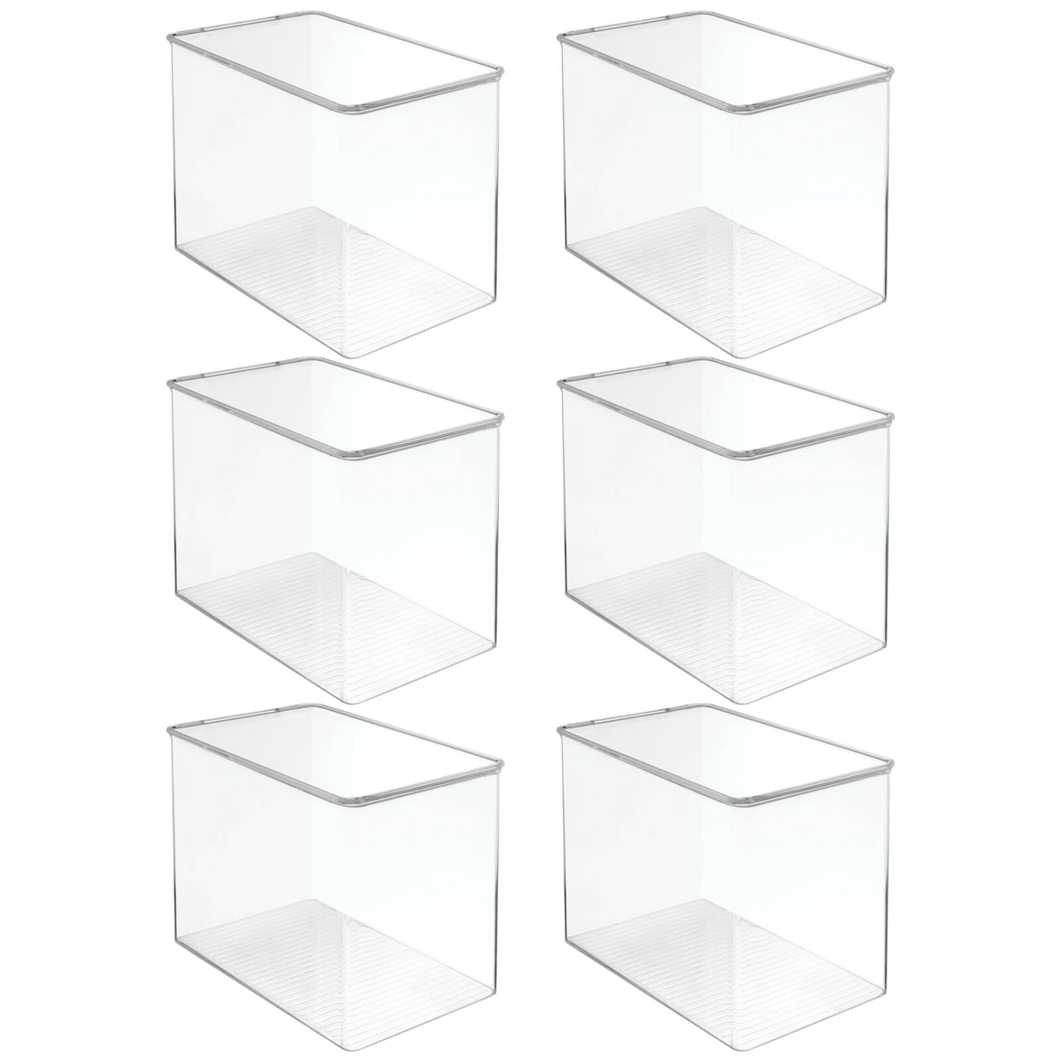 Hinged-Lid Office Storage Box 13 X 7 X 9 4 Hinged-Lid Office Storage Box 13 X 7 X 9 - Image 4