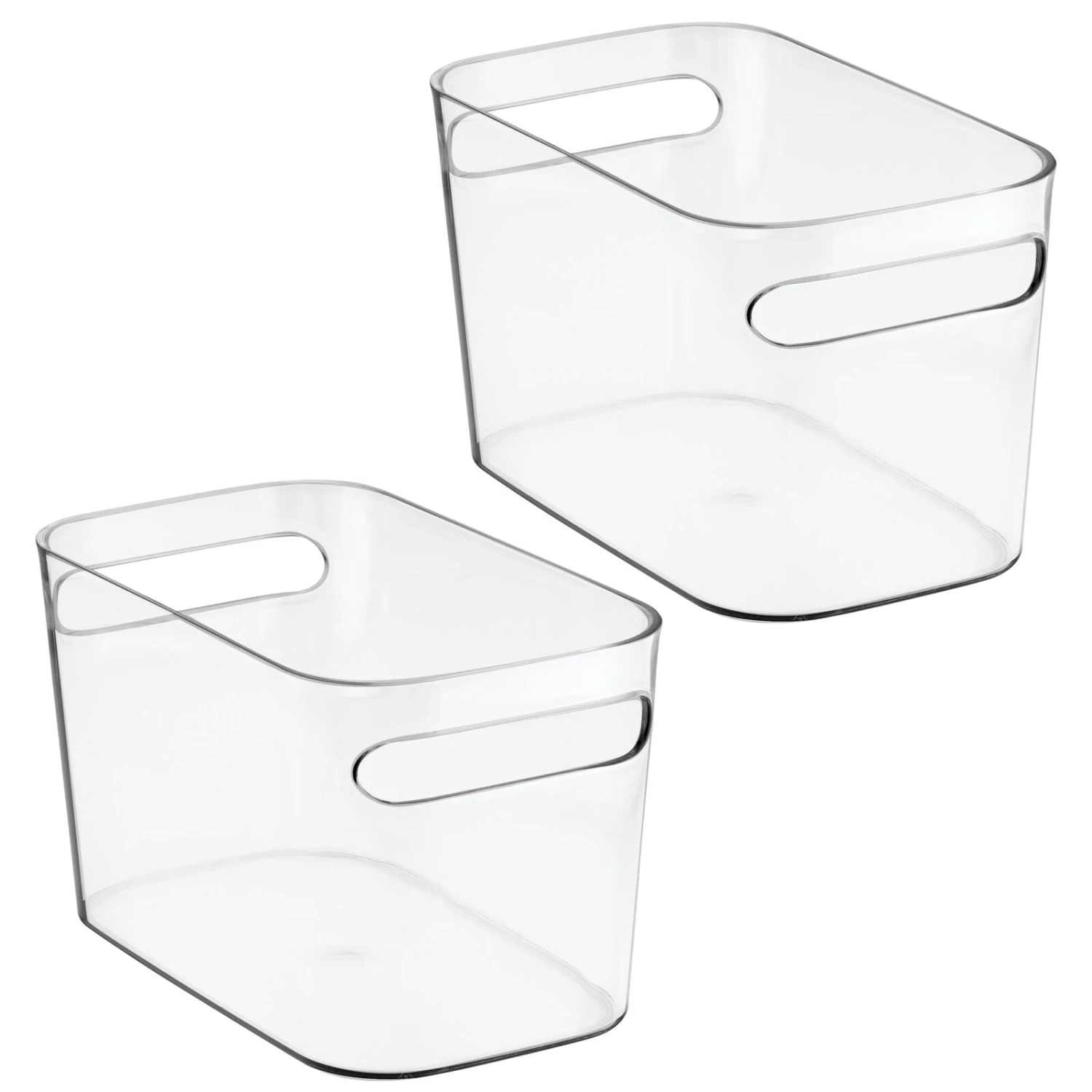 Bathroom Bin With Handles 9 X 5 X 6 5 Bathroom Bin With Handles 9 X 5 X 6 - Image 5
