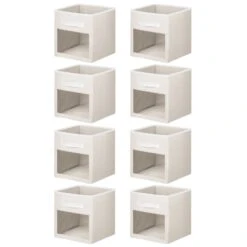 Fabric Storage Cubes With Window 10.5 X 10.5 X 11 -Home storage 1600 Square JPG 13056MDB.MAIN 3