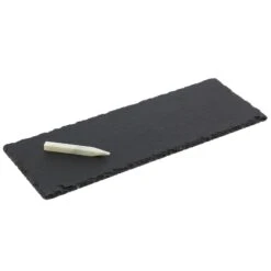 Natural Slate Serving Board Set With Chalk -Home storage 1600 Square JPG 13163MDK.PT07