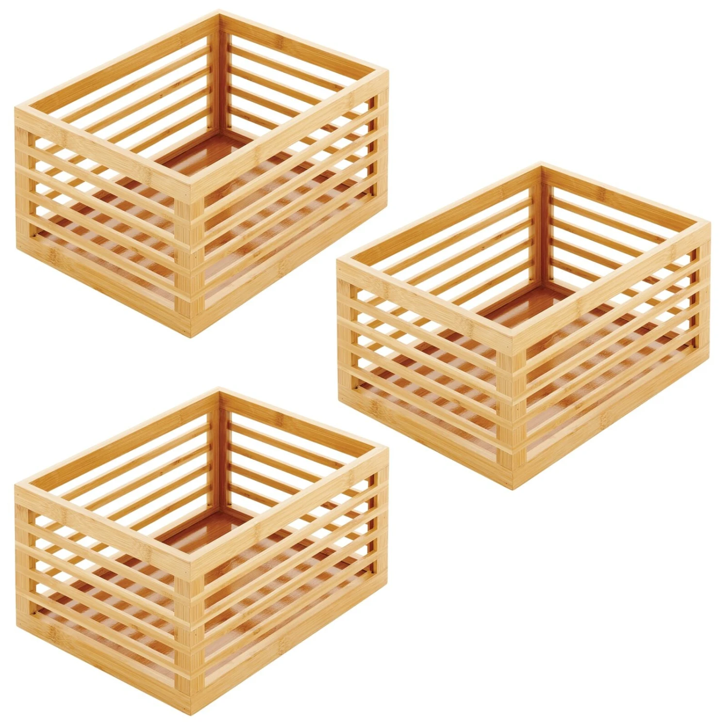 Bamboo Bin 12 X 12 X 6 5 Bamboo Bin 12 X 12 X 6 - Image 5
