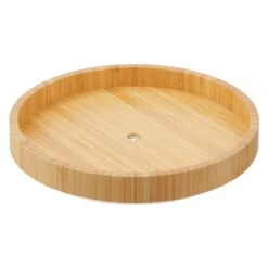9" Bamboo Lazy Susan Turntable