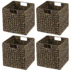 Water Hyacinth Cube Basket 10.5 X 10.5 X 10.5 36 Water Hyacinth Cube Basket 10.5 X 10.5 X 10.5 -Home storage 1600 Square JPG 14791MDK.MAIN 3