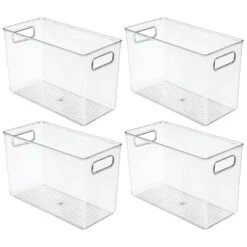 Narrow Kitchen Bin With Handles 12 X 6 X 8 -Home storage 1600 Square JPG 15033MDCS.MAIN 3