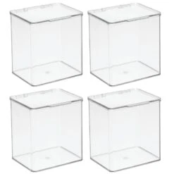 Hinged-Lid Kitchen Storage Box 5.5 X 6.6 X 7 14 Hinged-Lid Kitchen Storage Box 5.5 X 6.6 X 7 -Home storage 1600 Square JPG 15131MDO.MAIN 3
