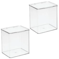 Hinged-Lid Kitchen Storage Box 5.5 X 6.6 X 7 13 Hinged-Lid Kitchen Storage Box 5.5 X 6.6 X 7 -Home storage 1600 Square JPG 15132MDO.MAIN 3