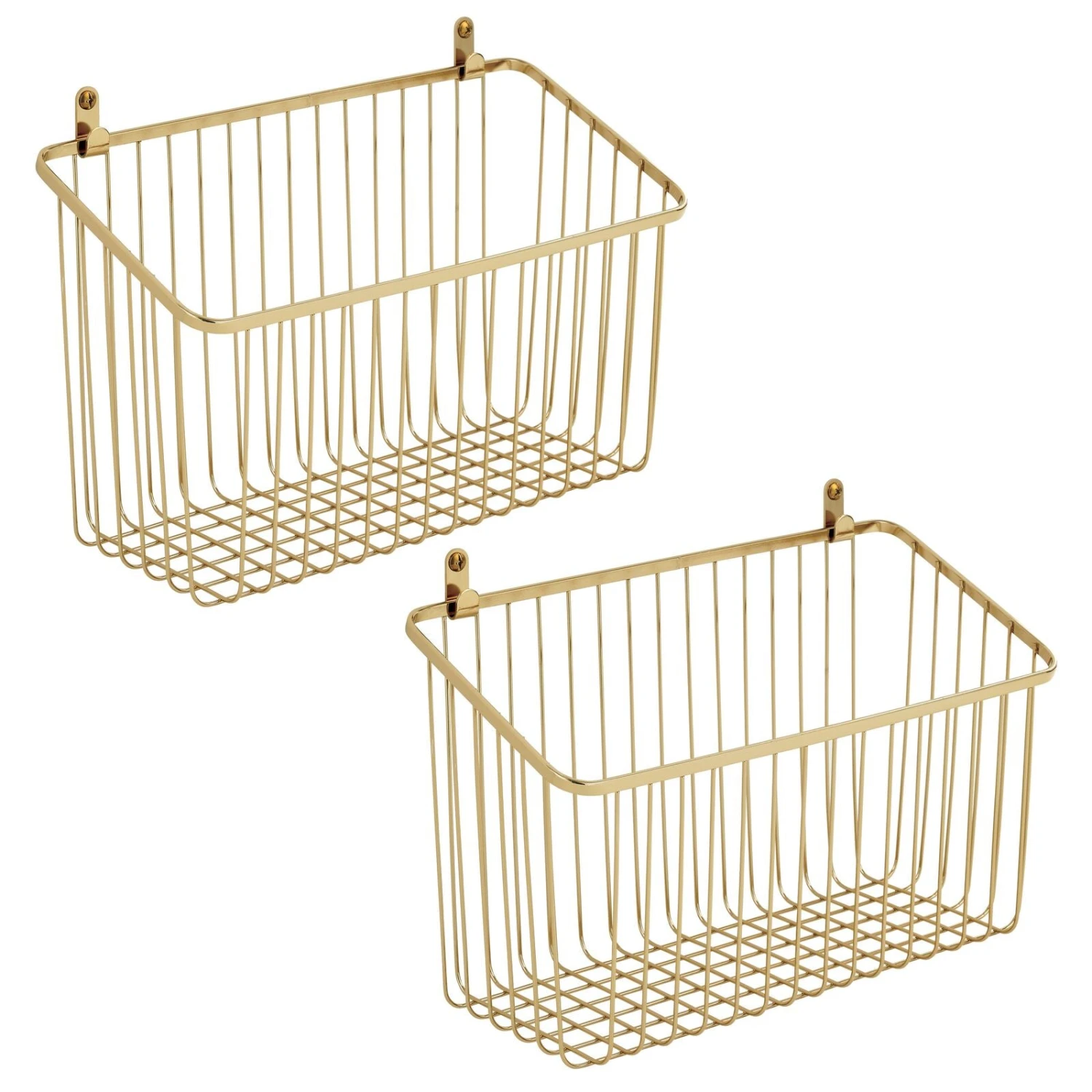Wire Wall Baskets 5 X 12 X 7 3 Wire Wall Baskets 5 X 12 X 7 - Image 3