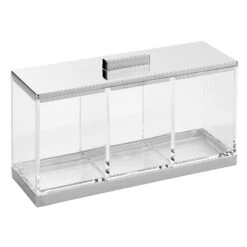 3-Section Canister With Lid -Home storage 1600 Square JPG 16283MDC.PT07