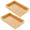 Bamboo Kitchen Drawer Organizer 15 X 9 X 2