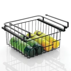 Under Shelf Sliding Basket 11 X 11 X 7 -Home storage 1600 Square JPG 16615MDK.PT05