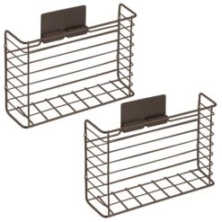 Adhesive Wire Basket 4 X 11 X 9 -Home storage 1600 Square JPG 17105MDK.MAIN 3