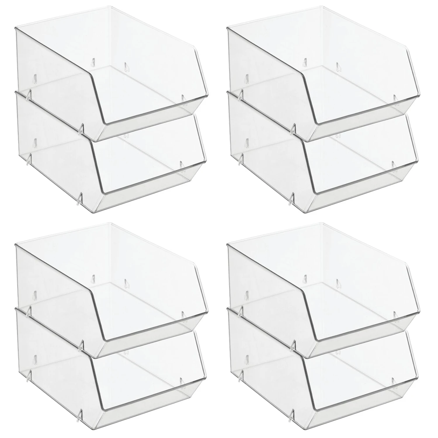 Open Front Stackable Kitchen Bin 11 X 8 X 5 8 Open Front Stackable Kitchen Bin 11 X 8 X 5 - Image 8