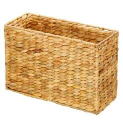 Water Hyacinth Toilet Paper Basket 6 X 15 X 10 -Home storage 1600 Square JPG 17265MDBST OLa