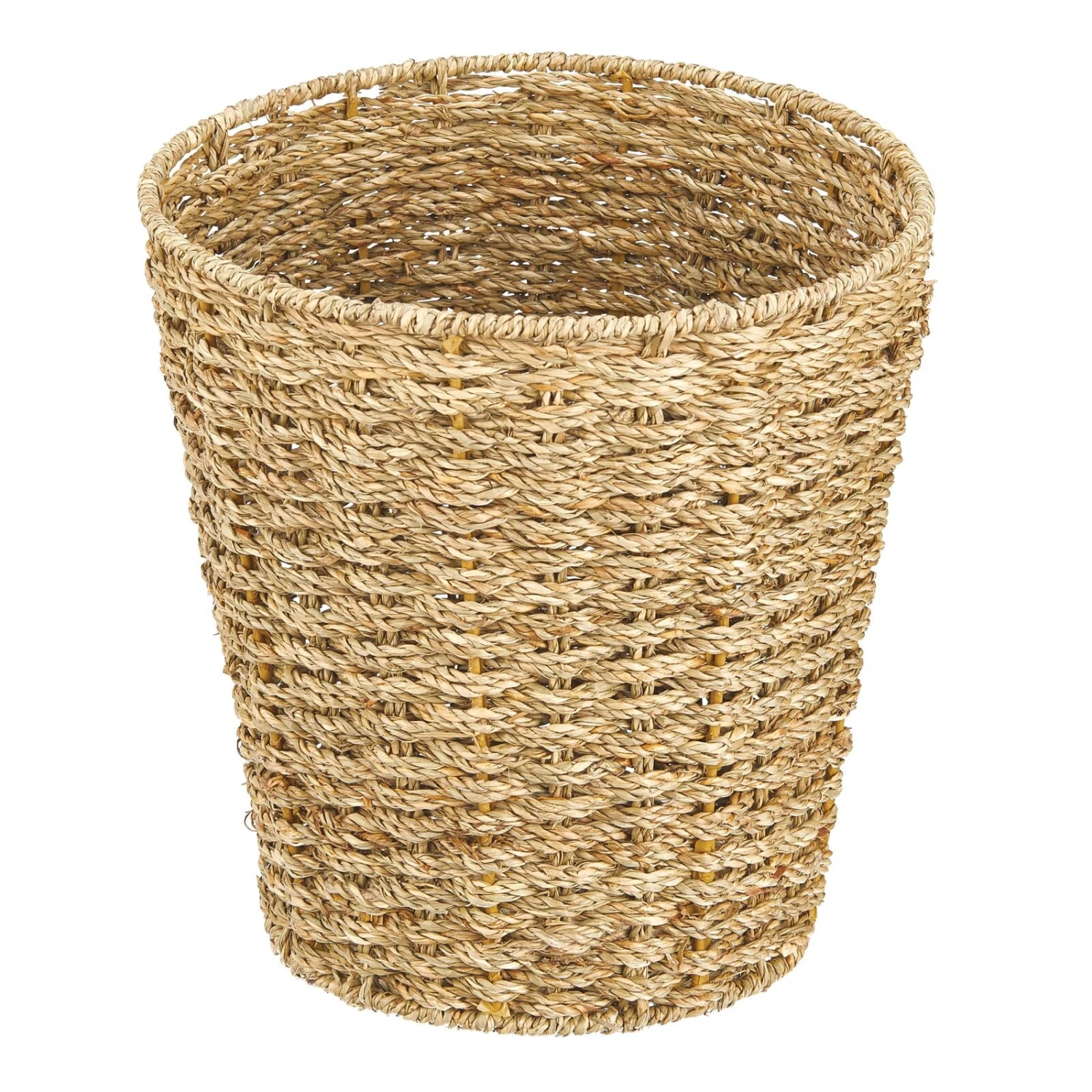 Seagrass Wastebasket 1 Seagrass Wastebasket