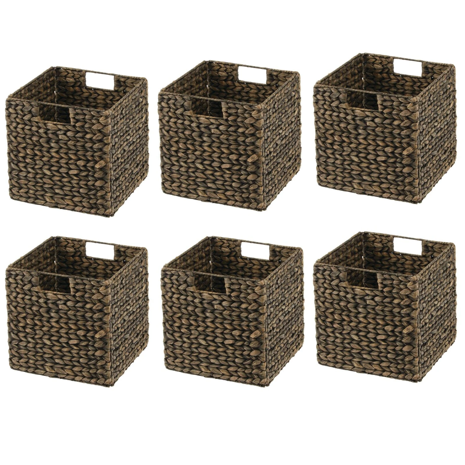 Water Hyacinth Cube Basket 10.5 X 10.5 X 10.5 19 Water Hyacinth Cube Basket 10.5 X 10.5 X 10.5 - Image 19