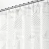 Textured Triangle Shower Curtain