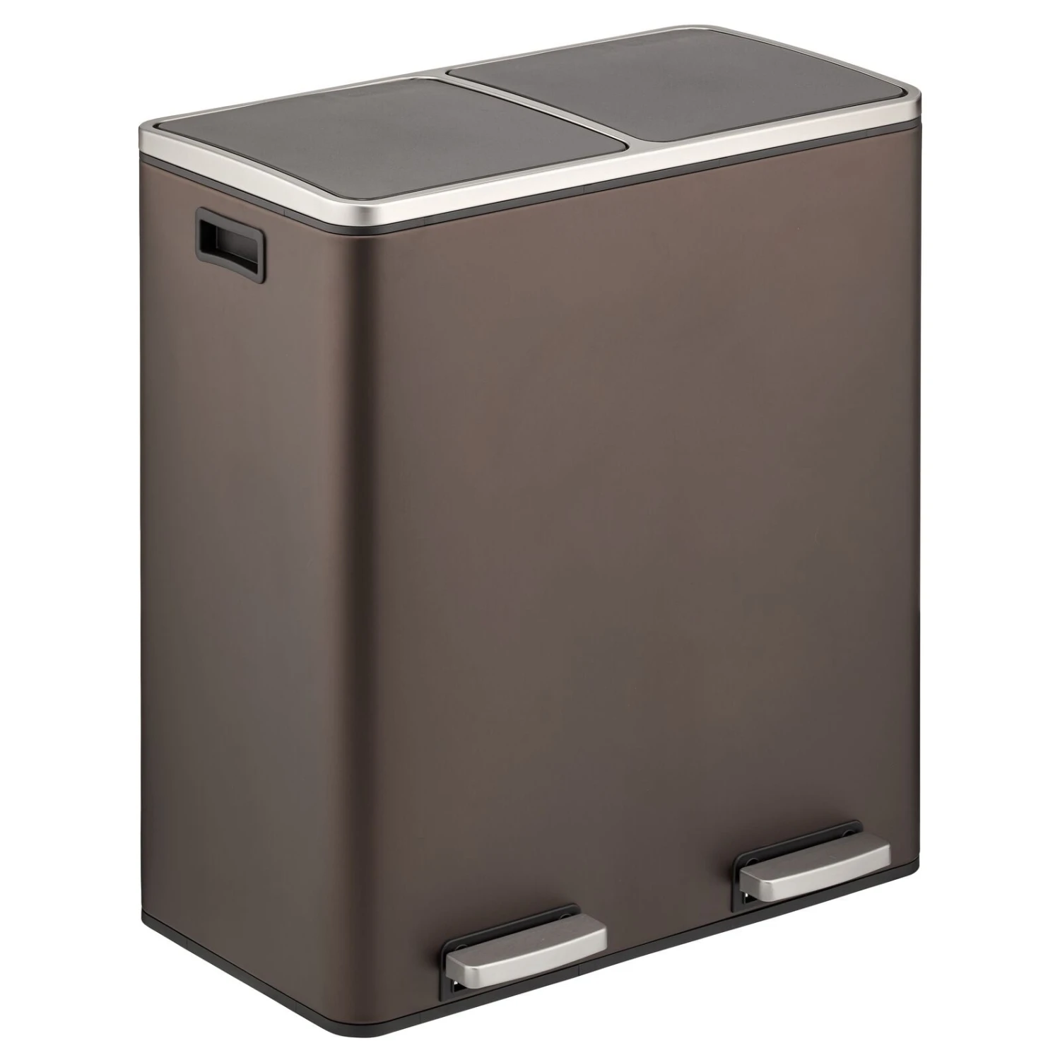 60-Liter Dual Compartment Step Trash Can 3 60-Liter Dual Compartment Step Trash Can - Image 3