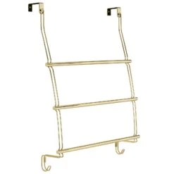 Over-the-Door Towel Rack With Hooks 11 Over-the-Door Towel Rack With Hooks -Home storage 1600 Square JPG 18007MDBST.PT05