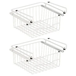Under Shelf Sliding Basket 11 X 11 X 7 -Home storage 1600 Square JPG 18035MDK.MAIN 3