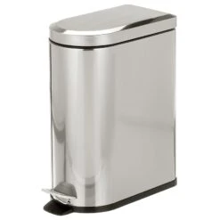 10-Liter Bathroom Step Trash Can -Home storage 1600 Square JPG 18106MDBST OLa