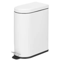 10-Liter Bathroom Step Trash Can -Home storage 1600 Square JPG 18107MDBST OLa