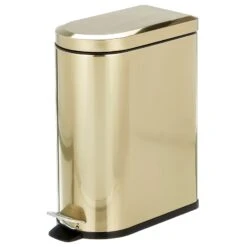 10-Liter Bathroom Step Trash Can -Home storage 1600 Square JPG 18110MDBST OLa