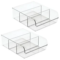 3-Section Bin 12 X 9 X 4 -Home storage 1600 Square JPG 18111MDK.MAIN 3