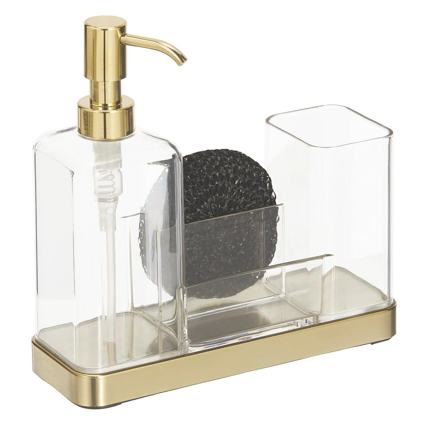 Kitchen Sink Caddy With Soap Dispenser 3 Kitchen Sink Caddy With Soap Dispenser - Image 3