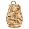 Hyacinth Boho Belly Wall Basket 11 X 7 X 15