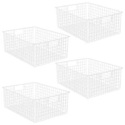 Wire Pantry Basket With Handles 16 X 12 X 6 -Home storage 1600 Square JPG 18595MDK.MAIN 3