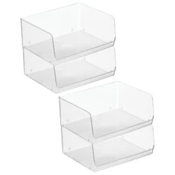 Stackable Open-Front Bin 12 X 15 X 6 -Home storage 1600 Square JPG 18670MDK.MAIN 3