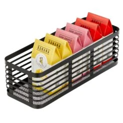 Wire Pantry Basket 16 X 6 X 5 -Home storage 1600 Square JPG 18672MDK OLf
