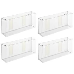 Wall Mount Or Adhesive Bin 3.5 X 16 X 6.5 13 Wall Mount Or Adhesive Bin 3.5 X 16 X 6.5 -Home storage 1600 Square JPG 19017MDK.MAIN 3