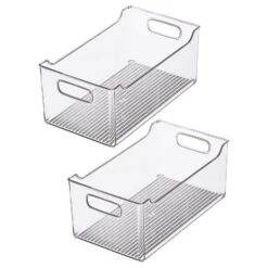 Refrigerator Storage Bins 14 X 8 X 6 -Home storage 1600 Square JPG 19100MDK.MAIN 3