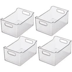 Bin With Handles 12 X 8 X 6 -Home storage 1600 Square JPG 19104MDK.MAIN 3