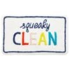 Rainbow Squeaky Clean Bath Mat