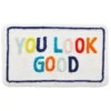 Rainbow You Look Good Bath Mat