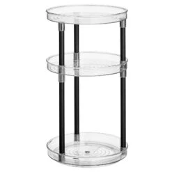 3-Tier Lazy Susan Turntable -Home storage 1600 Square JPG 19938MDBST OLa