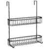 Over-the-Door Shower Caddy With 2 Hooks