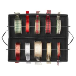 Gift Wrap Ribbon Storage And Dispenser -Home storage 1600 Square JPG 20084MDCO detail