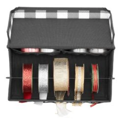 Gift Wrap Ribbon Storage And Dispenser -Home storage 1600 Square JPG 20086MDCO detail