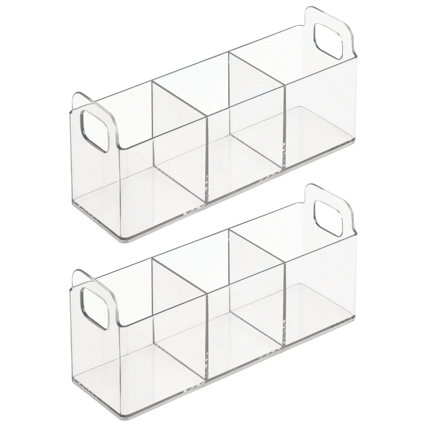 3-Section Cosmetic Organizer Caddy 6 3-Section Cosmetic Organizer Caddy - Image 6