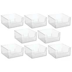 Open Front Kitchen Bin 12 X 12 X 6 -Home storage 1600 Square JPG 20435MDK.MAIN 3