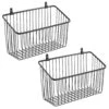 Wire Wall Baskets 5 X 12 X 7