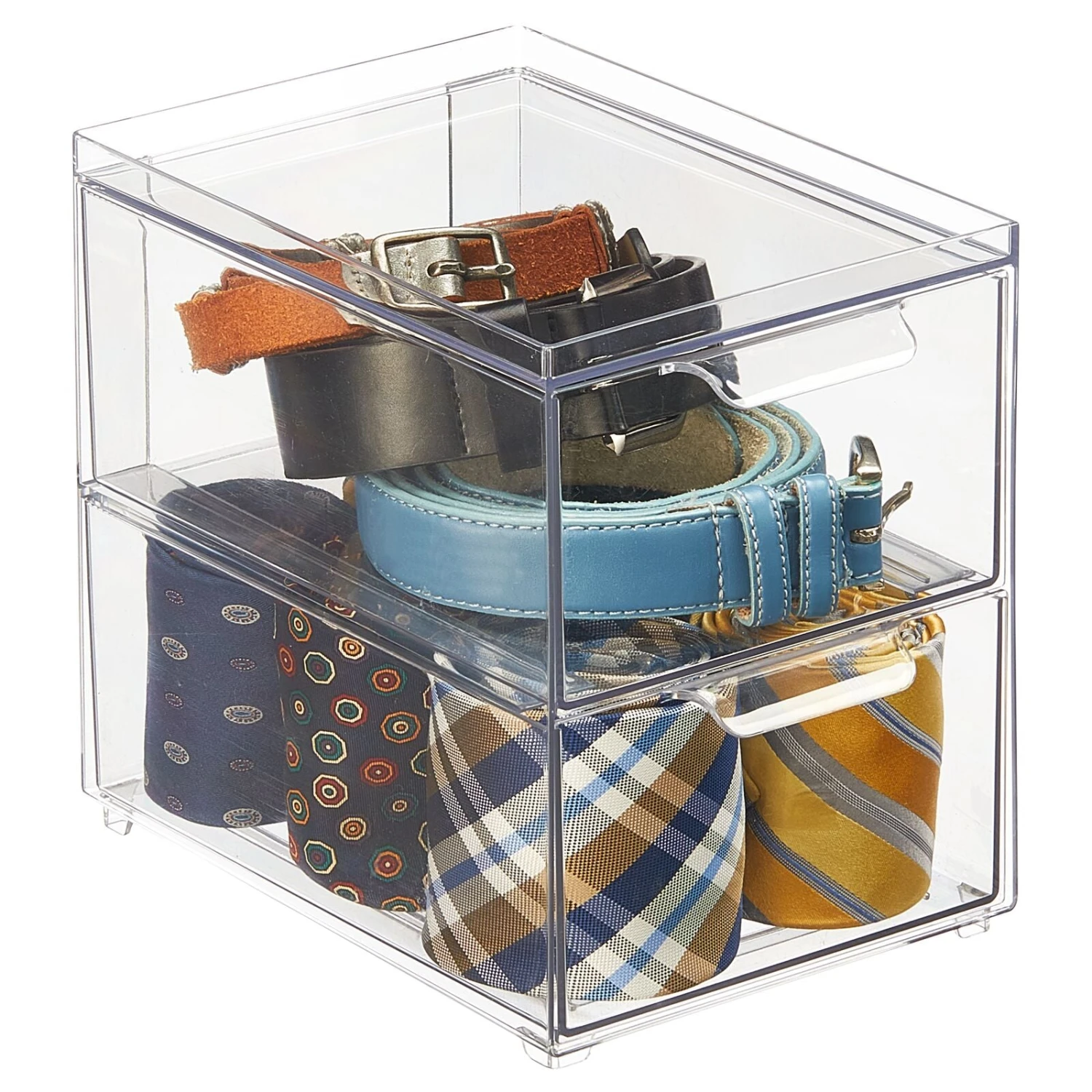 2-Drawer Stackable Closet Organizer 8.5 X 6 X 8 2 2-Drawer Stackable Closet Organizer 8.5 X 6 X 8 - Image 2