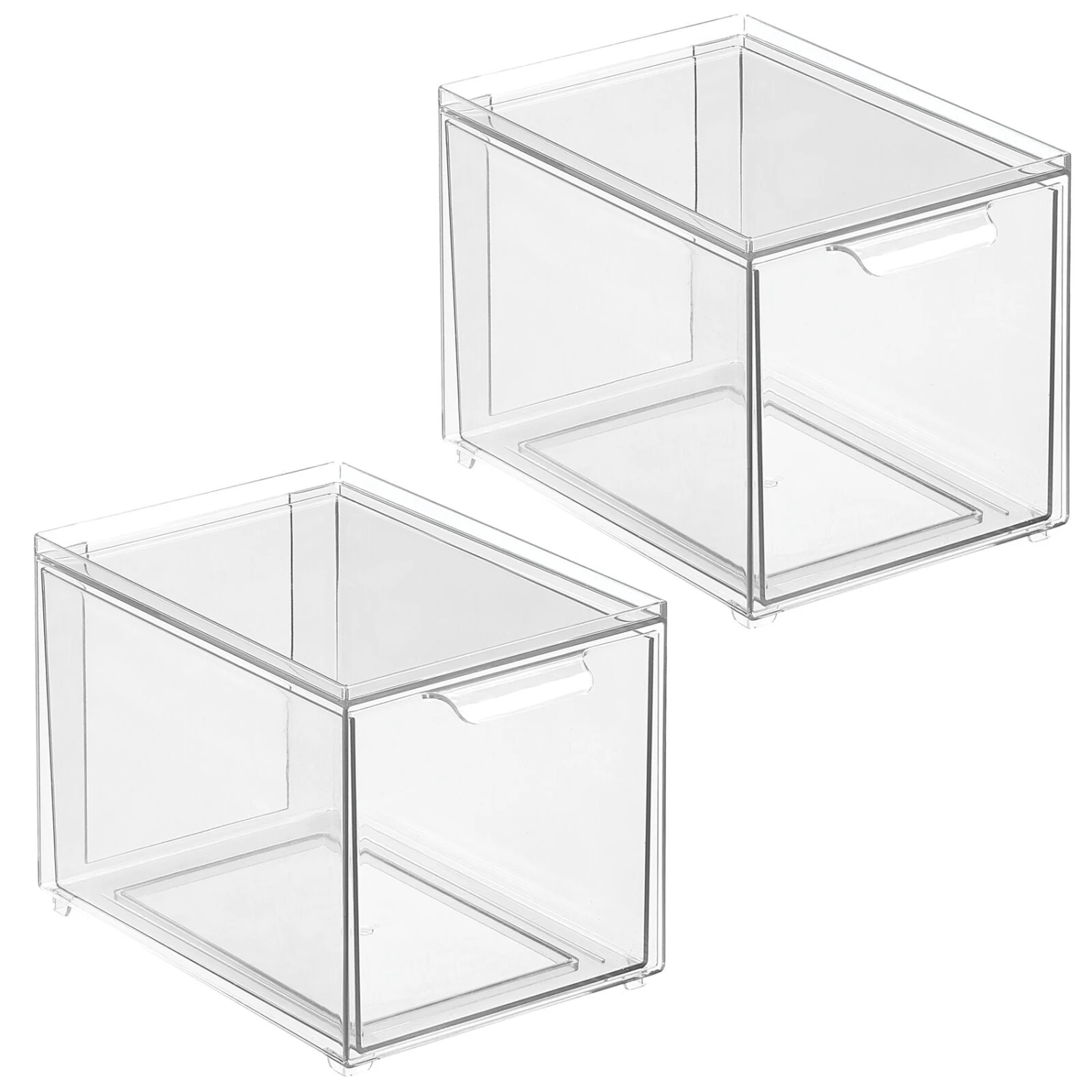 Stackable Kitchen Storage Drawer 8.5 X 6 X 6 2 Stackable Kitchen Storage Drawer 8.5 X 6 X 6 - Image 2