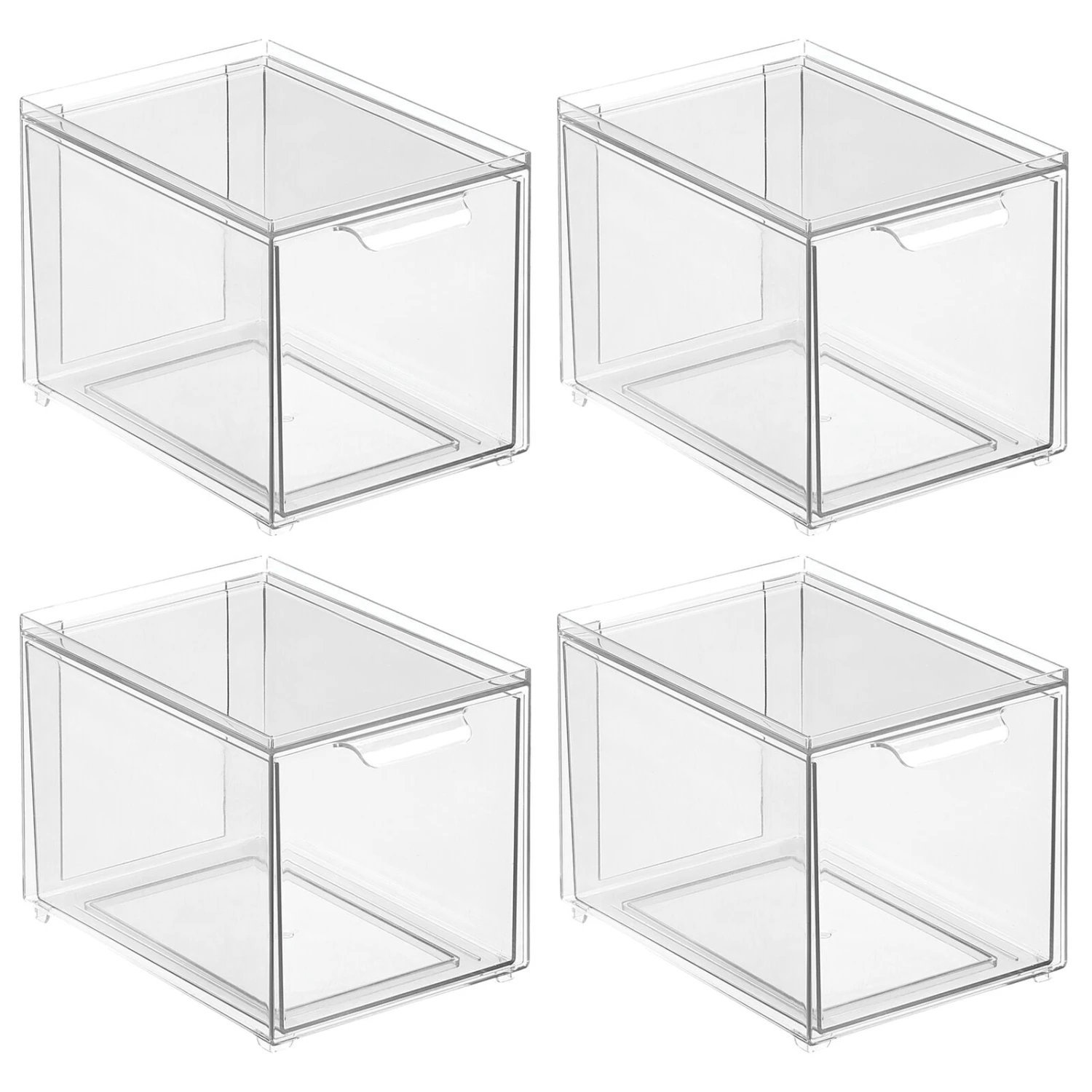 Stackable Kitchen Storage Drawer 8.5 X 6 X 6 3 Stackable Kitchen Storage Drawer 8.5 X 6 X 6 - Image 3