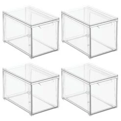 Stackable Bath Storage Drawer 12 X 8 X 8 -Home storage 1600 Square JPG 20593MDCO.MAIN 3 1